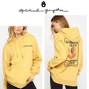 NWT Spiritual Gangster Limited Addition Greatful Dead Hoodie Sz Medium